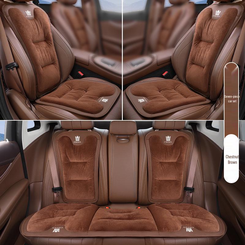 Toyota Crown 14th Gen & Lu Fang Plush Winter Seat Cushion