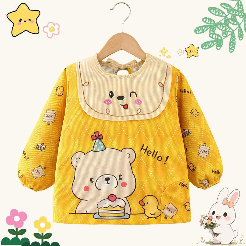 Reversible Waterproof Baby Coveralls: Stylish Autumn/Winter Bibs for Boys & Girls, Stain-Proof Outerwear