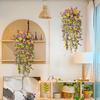 Outdoor Floral Arrangements All-weather Artificial Flowers Realistic Hanging Flowers for Wedding Party Decor Uv for Indoor