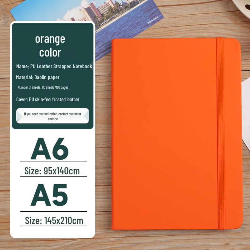 Custom A5/B6 Bullet Journal with High-Quality Design, Logo Printing Option