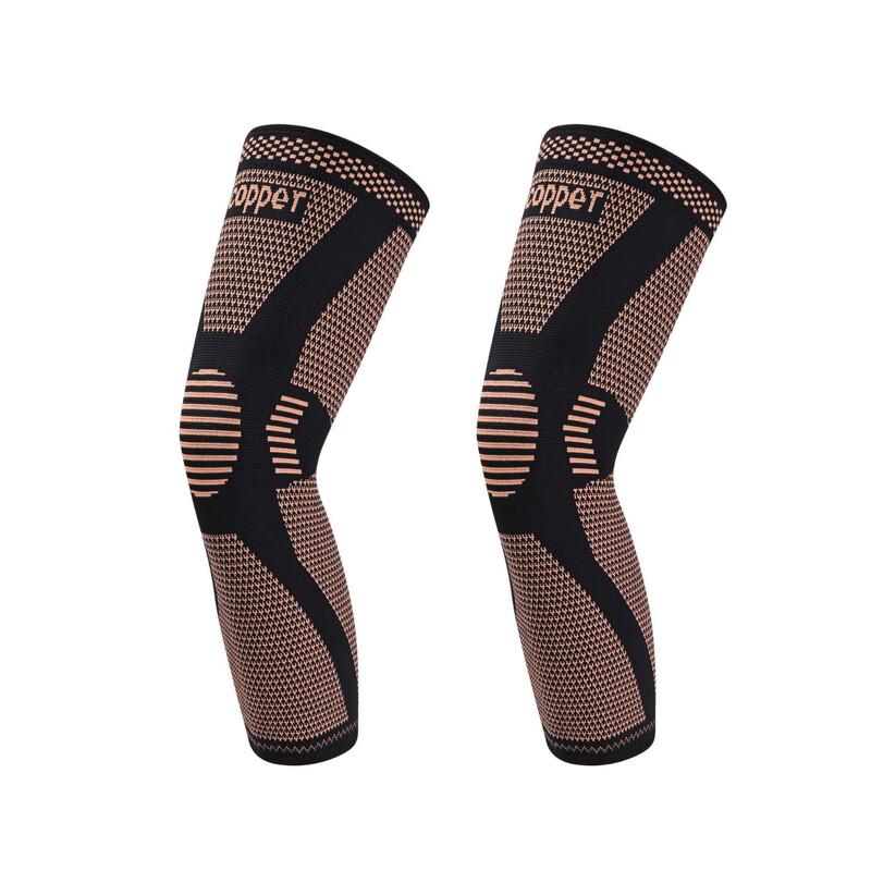 Chi Wang Copper Ion Elongated Sports Knee Brace