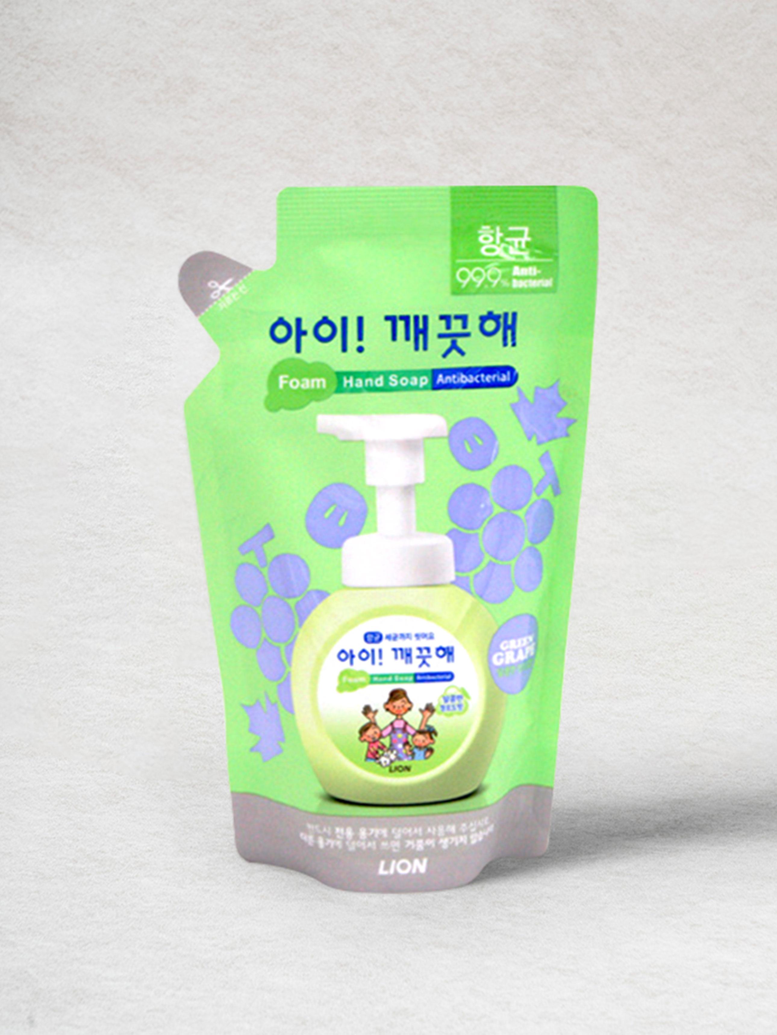 Ai Kekket Hae Green Grape Scented Hand Wash Refill Pouch 200ml 1ea