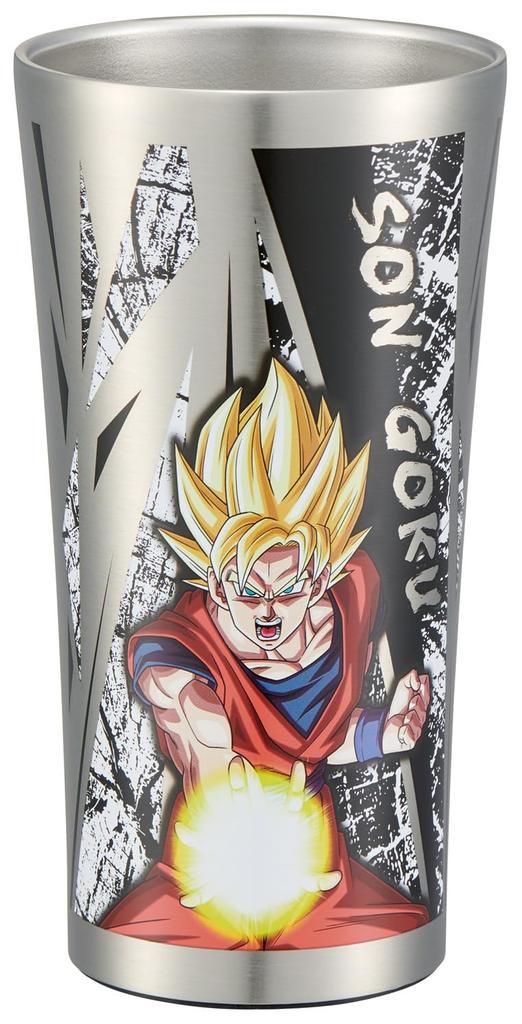 Skater Stainless Steel Dragon Ball Tumbler, 530ml, Z, Boys' Edition, STB5N-A (Hot/Cold Retention)