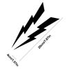 Motorcycle Stickers Decorative Auto Decals Set of 2 Adhesive Graphics for Laptops Vehicles Decorative Auto Window Decals