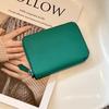 Nouveau petit sac à fermeture éclair en cuir de vachette première couche printemps 2026, portefeuille en cuir véritable, porte-monnaie en cuir souple, production et vente en gros par fabricant de Guangzhou