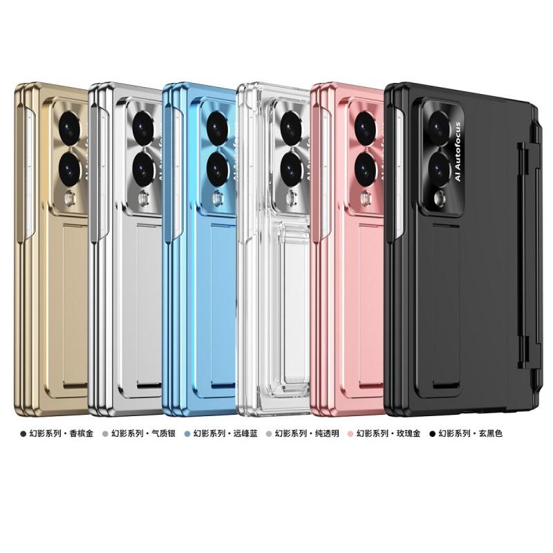 Galaxy Z Fold 8 Ultra Case With Smooth Hinge Design Electroplated Pen Slot Shockproof PC Cover Daily Use