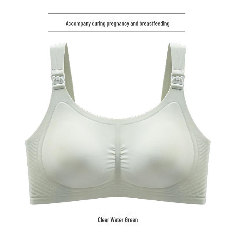 

Удобный бюстгальтер для кормления с большой чашкой и застежкой на пуговицы спереди для беременных матерей — без косточек и идеально подходит для кормления грудью 38/85 BCD