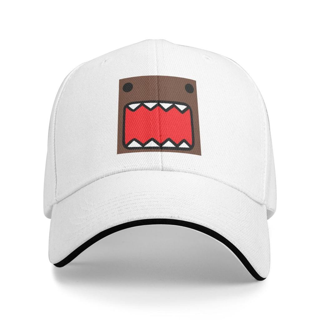 Unisex Baseball Hats Cartoon Cute Domo Kun Outdoor Streetwear Summer Sports Baseball Caps Hip Hop Cap Casquette Hats