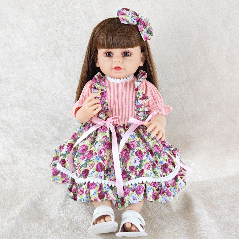 55cm Soft Vinyl Realistic Reborn Doll - Children's Dress-Up & Playhouse Toy