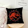 Copricuscino J-Jurassic Moive P-Park Morbidi Custodie per Cuscini per Arredamento Divano in Stile Rustico Decorazioni per la Casa e Protettore
