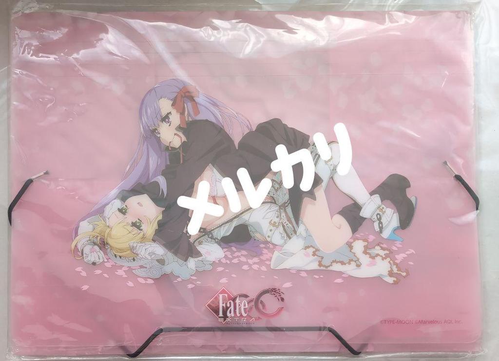 [USED] Fate/EXTRA CCC Clear File Case Extra Saber BB