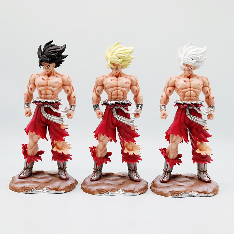 28cm Dragon Ball Z Figure Goku Anime Figures Super Saiyan Goku Gk Statue Gokou PVC Model Toys Doll Collectible Gifts