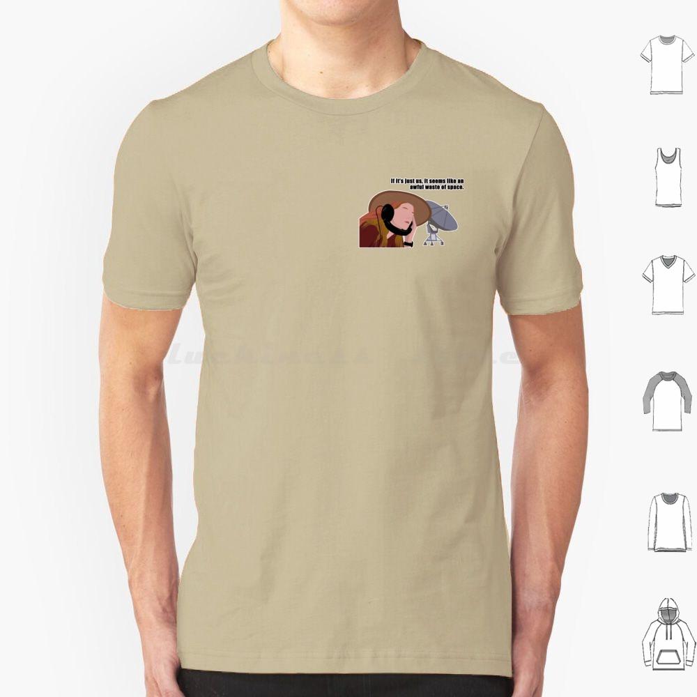 Dr Ellie Arroway Contact 1997 T Shirt Big Size 100 Cotton Jodie Foster Contact Contact 1997 Ellie Arroway Eleanor Arroway S