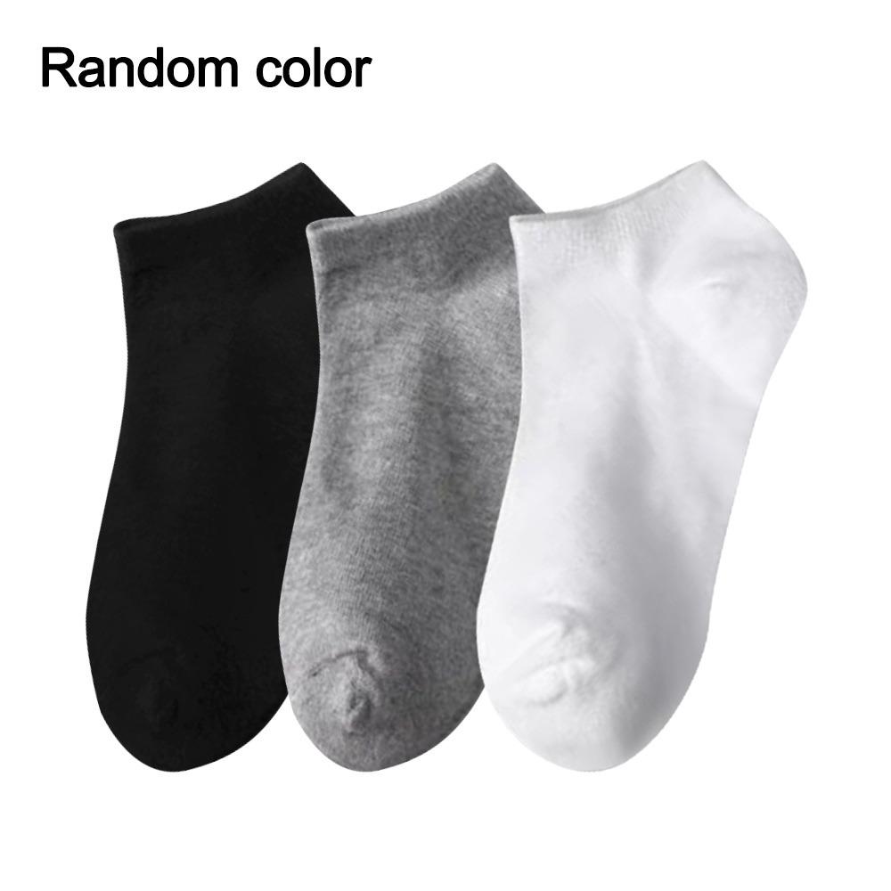 

Solid Color Boat Socks Low Cut Invisible Socks New Ankle Socks Unisex Random color