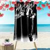 Lady Gaga Print Beach Towel, Large Soft Quick Dry Towel for Beach Camping Swimming
