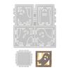 Reusable Silicone Coffin Mould Halloweens Decorations for Lanterns Candle and Crafting Projects