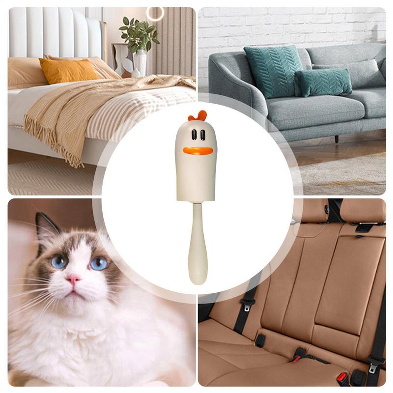 Pet Hair Remover Roller Cute Lint Rollers Sticky Hair Remover Lint Catcher Lint Remover Anti Slip Removal Tool Pet Hair Remover
