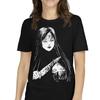 Horror Creepy Two Heads Knife Tomie Girl Short-Sleeve Unisex T-Shirt