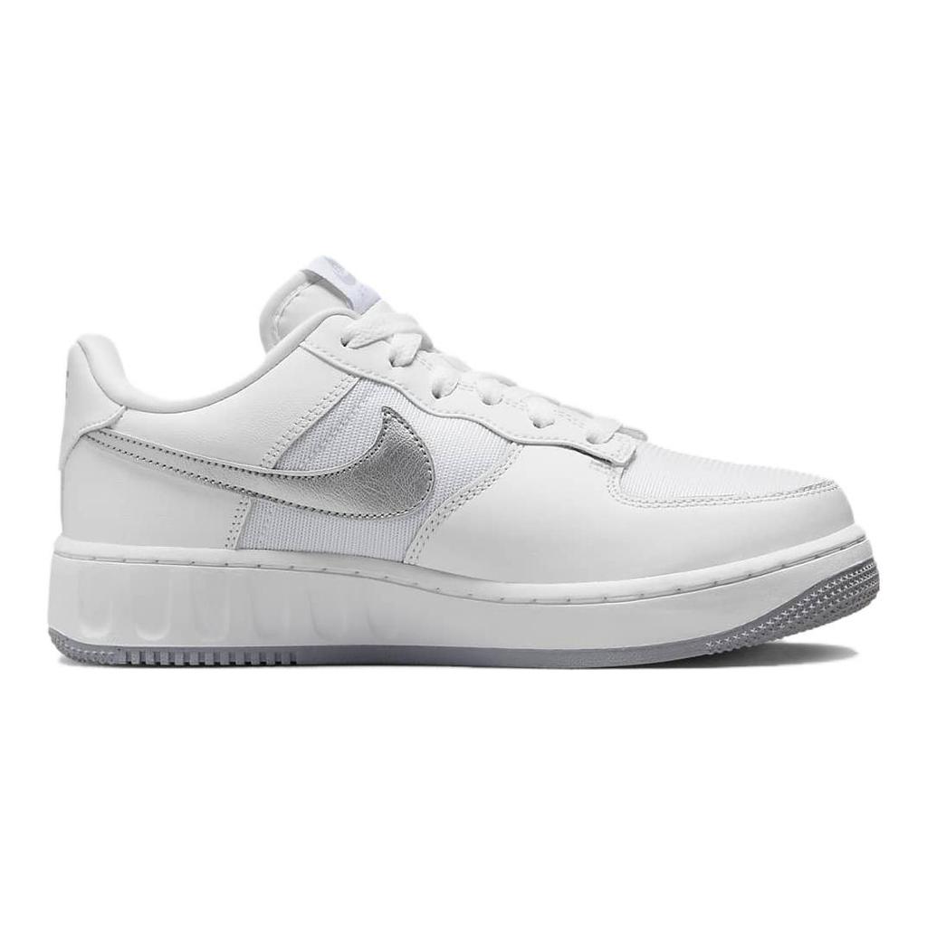 New Nike Air Force 1 Unity GS 'White Silver' DQ6029-102