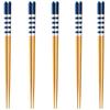 Happy Set of Dishwasher Made In PID9773 J-kitchens Chopsticks, 5, Material Wood, Safe, Japan,