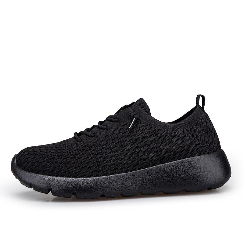 Shoes Women's Shoes Versatile Casual Shoes Men and Women Same Couple Sneakers Soft Soles Not Tired Feet Flying Weaving Single Shoes Jogging Shoes