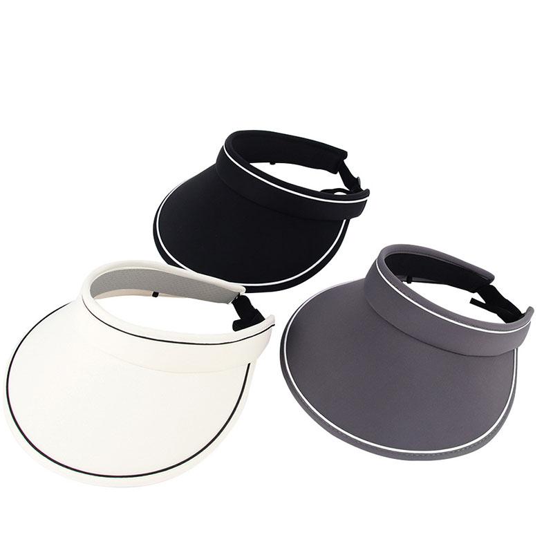 Doppellagige Schirmmütze UV-Schutz Breitkrempiger Sonnenhut Verstellbare Kopfbedeckung Atmungsaktiv zum Radfahren Wandern Outdoor Sommer-Sonnenhut