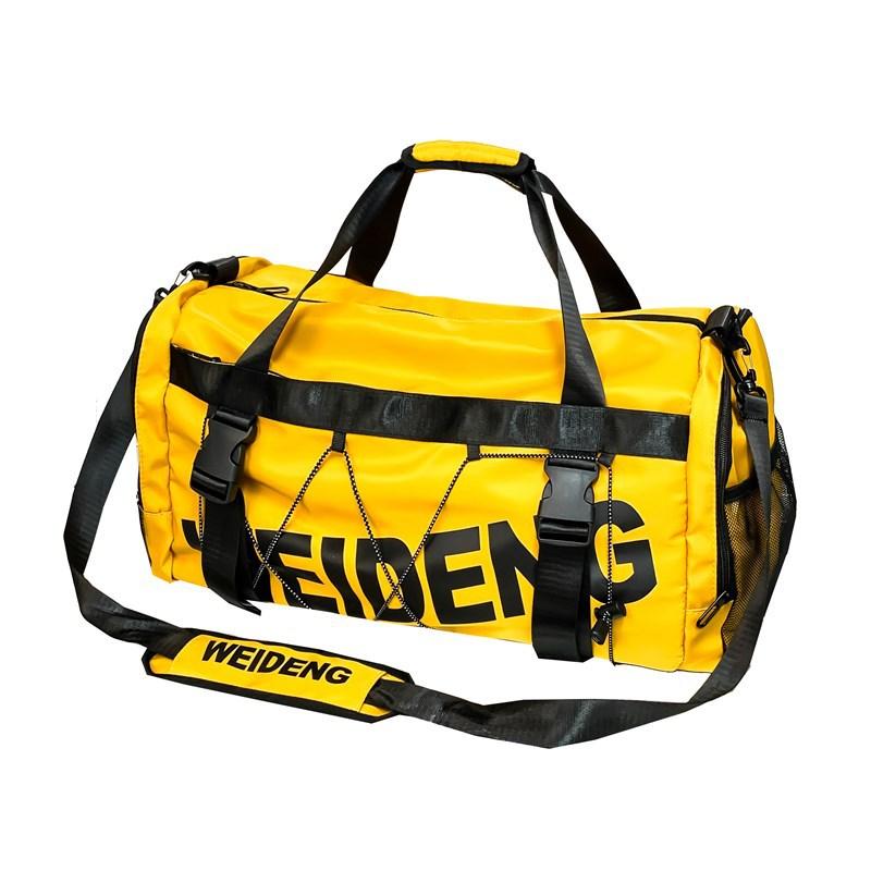 New large-capacity wet and dry separation short travel bag men's lightweight fashion travel bag women's trendy cool fitness bag