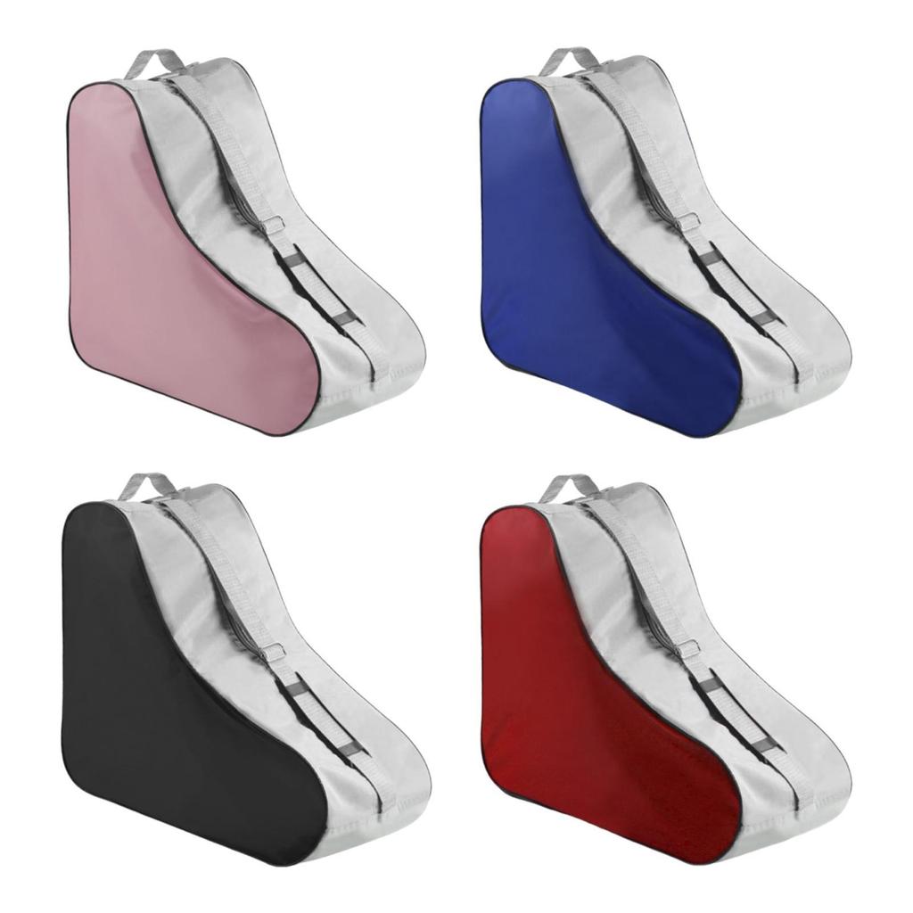 Barn Rullskridskoväska Behållare Bärbar Förvaring för Skyddande Konståkningsskridskor Fyrhjulsskridskor Inlineskridskor Ishockeyskridsko