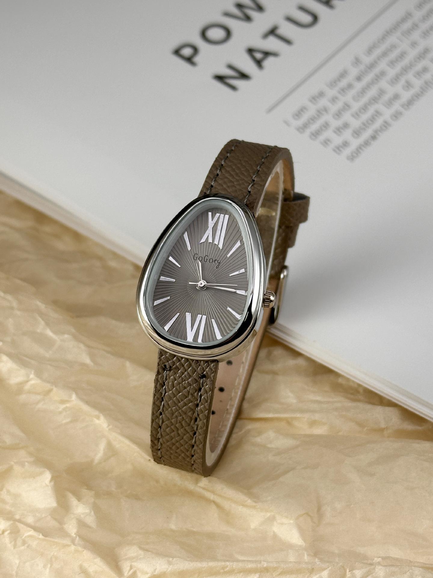 Винтажный Бренд Женские Кварцевые Часы Роскошный Подарок Женские Часы с Циферблатом в Форме Змеи Модные Наручные Часы с Кожаным Ремешком Дропшиппинг