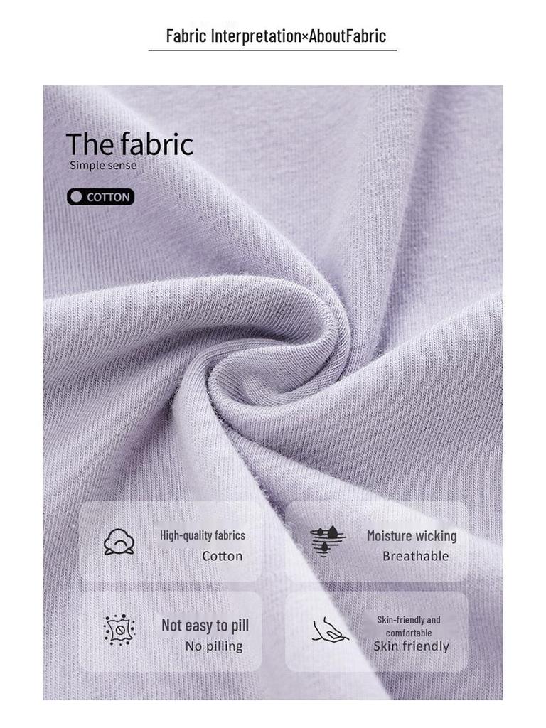 Spring & Autumn Nursing Pajamas for Postpartum Women with Breast Pads