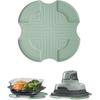 Air Fryer Trivets Silicone for Ninja Crispi, Heat-Resistant Hot Pads Potholders for Ninja Crispi Airfryer Accessories, Dishwasher-Safe Kitchen Holder