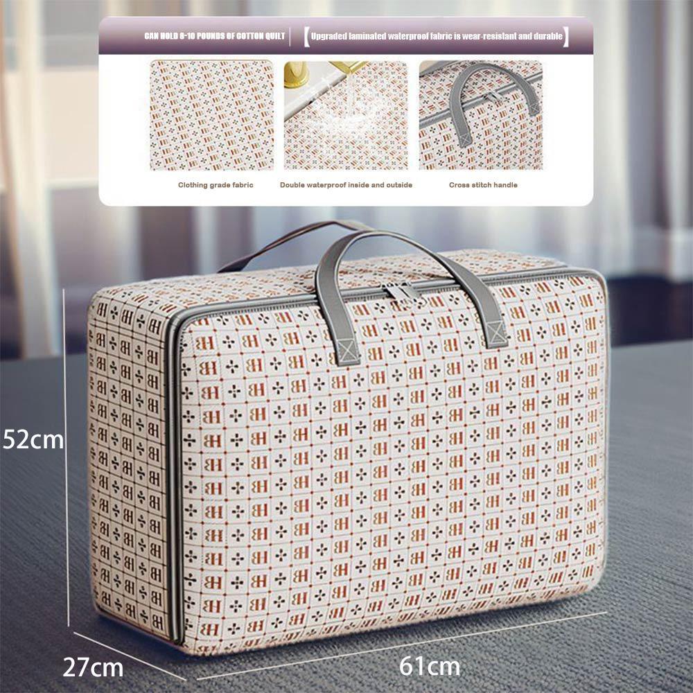 Dust Prevention Quilt Storage Bag Zippered Moving Bag  for Clothing Blanket Comforters