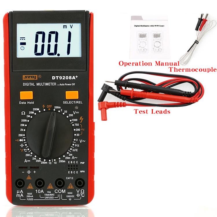 SZBJ BM9205A+ High Precision Electronic Multifunction Digital Multimeter