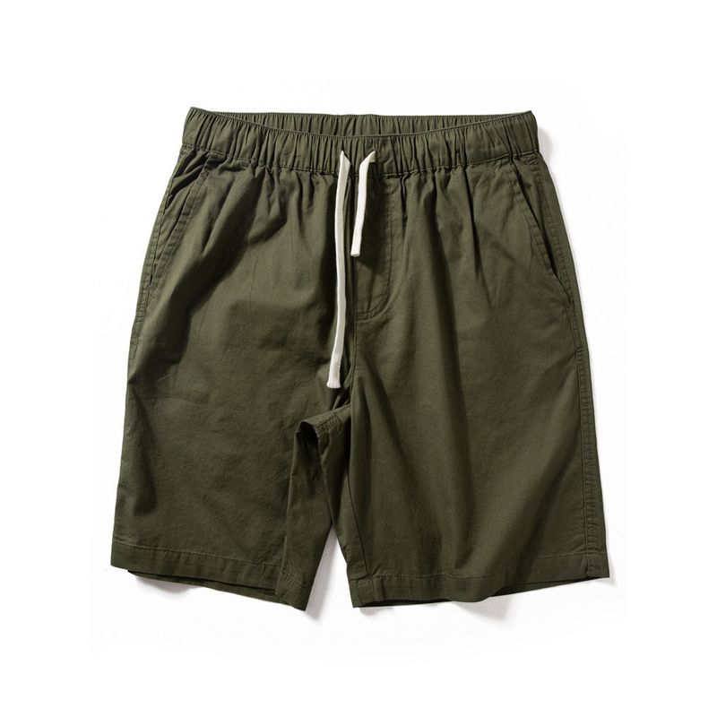 Pure Cotton Shorts Men's 2024 Summer New Arrival Loose Straight-leg Casual Fifth Pants Men Large Trunks Outwear Middle Pants