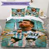 Soccer Player Action Bedding Without Core 1 Duvet Cover 2 Pillowcase Without Core Bedding Set Duvet Cover And Pillowcase
