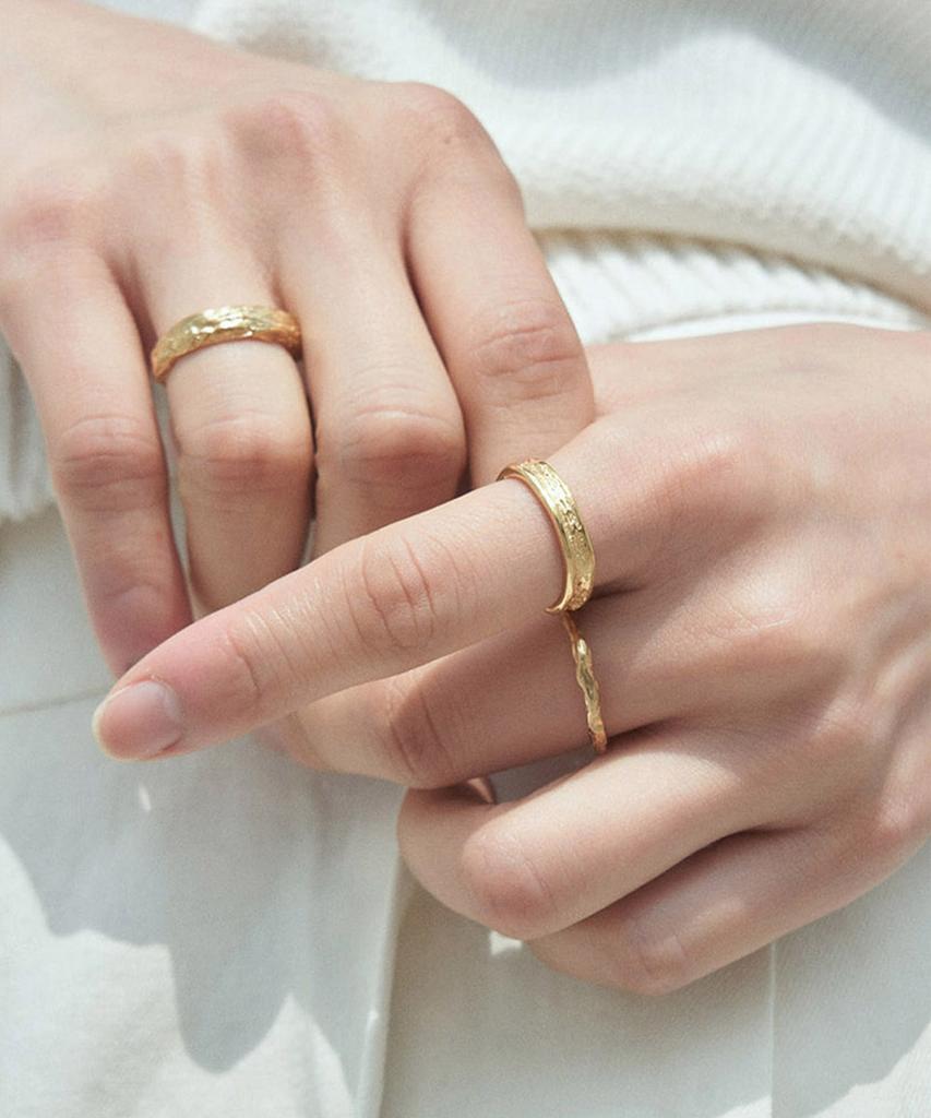 Flit Ocean Current Texture Ring 003