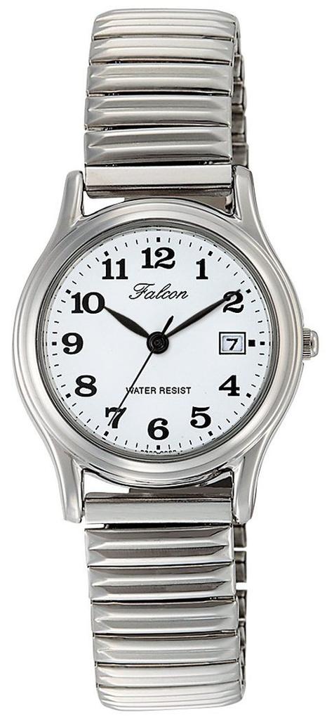 Hodinky Analogové Vodotěsné Datum Kovový Náramek Bílé [Citizen Q&Q] D015-204 Dámské