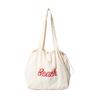 New Canvas Bag With Cord Japanese Commuter Tote Bag Portable Single Shoulder Large Capacity Bag Premium Durable