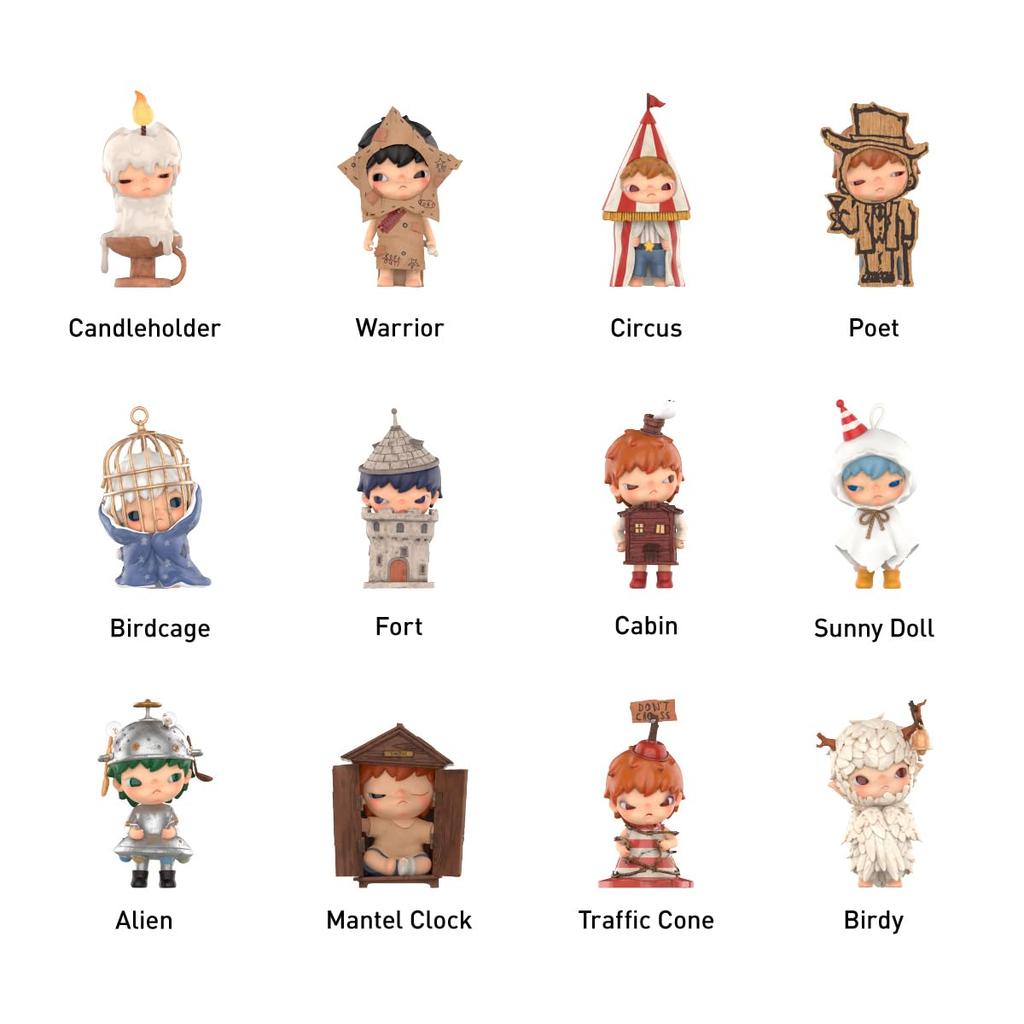 POP MART HIRONO Shelter Series [1 Piece] Pop Mart Gachapon Figure Plastic Model Premium Toy Soft Vinyl Original Character Birthday Gift