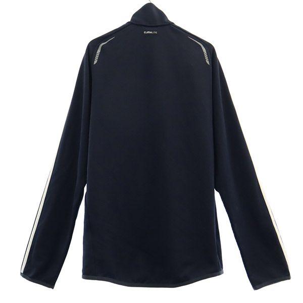 Adidas Print Training Jersey Jacket M Navy Sports Warm-up Women Used