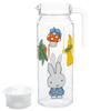 Koji Company MIFFY DELICIOUS JUICE W125 X D88 X 8644012MD JUG, 1100cc, H245mm,