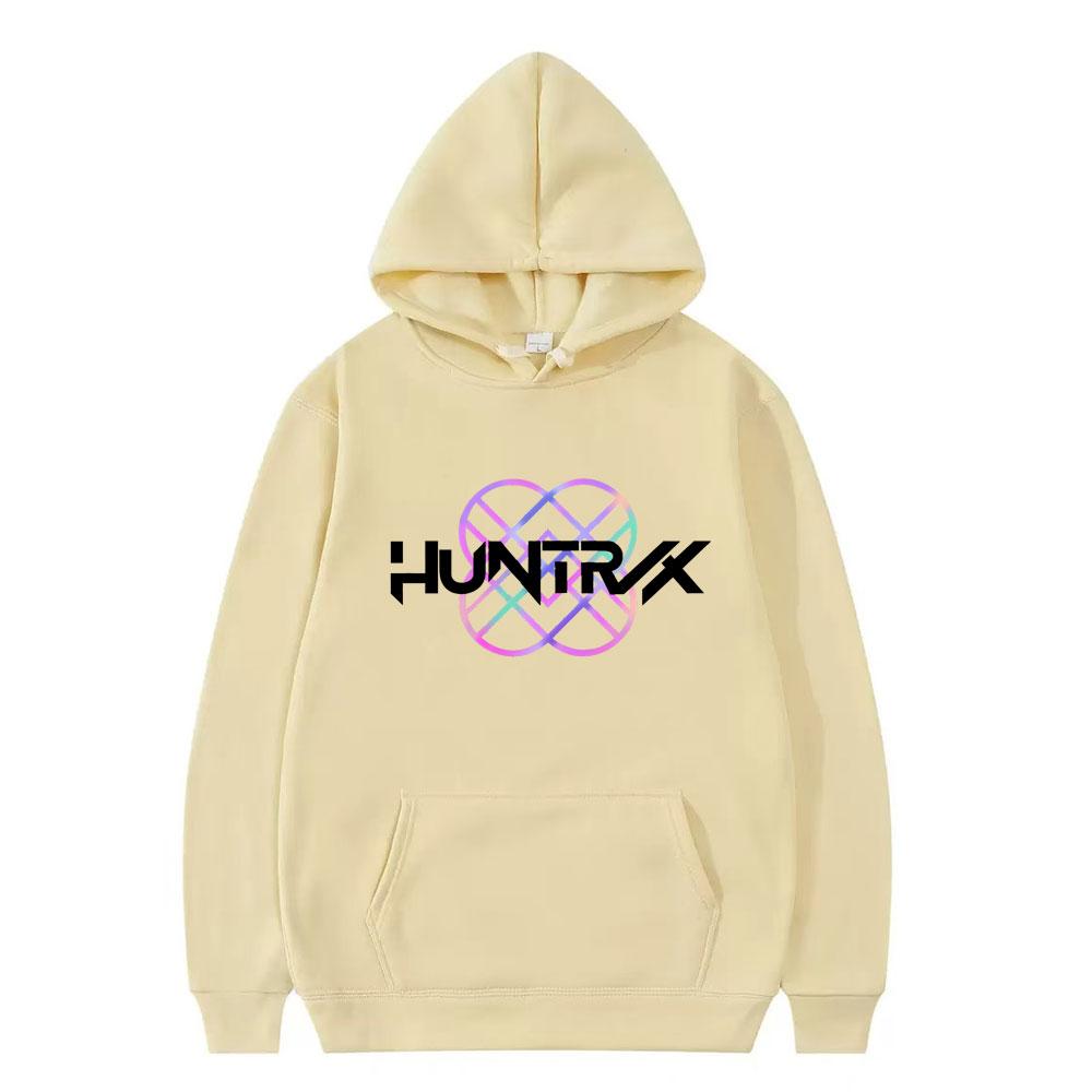KPop Dämonenjäger Huntrix 2025 Heißer Verkauf Herren Damen Kapuzenpullover Langärmliger Harajuku Pullover Herbst und Winter Übergroßes Sweatshirt