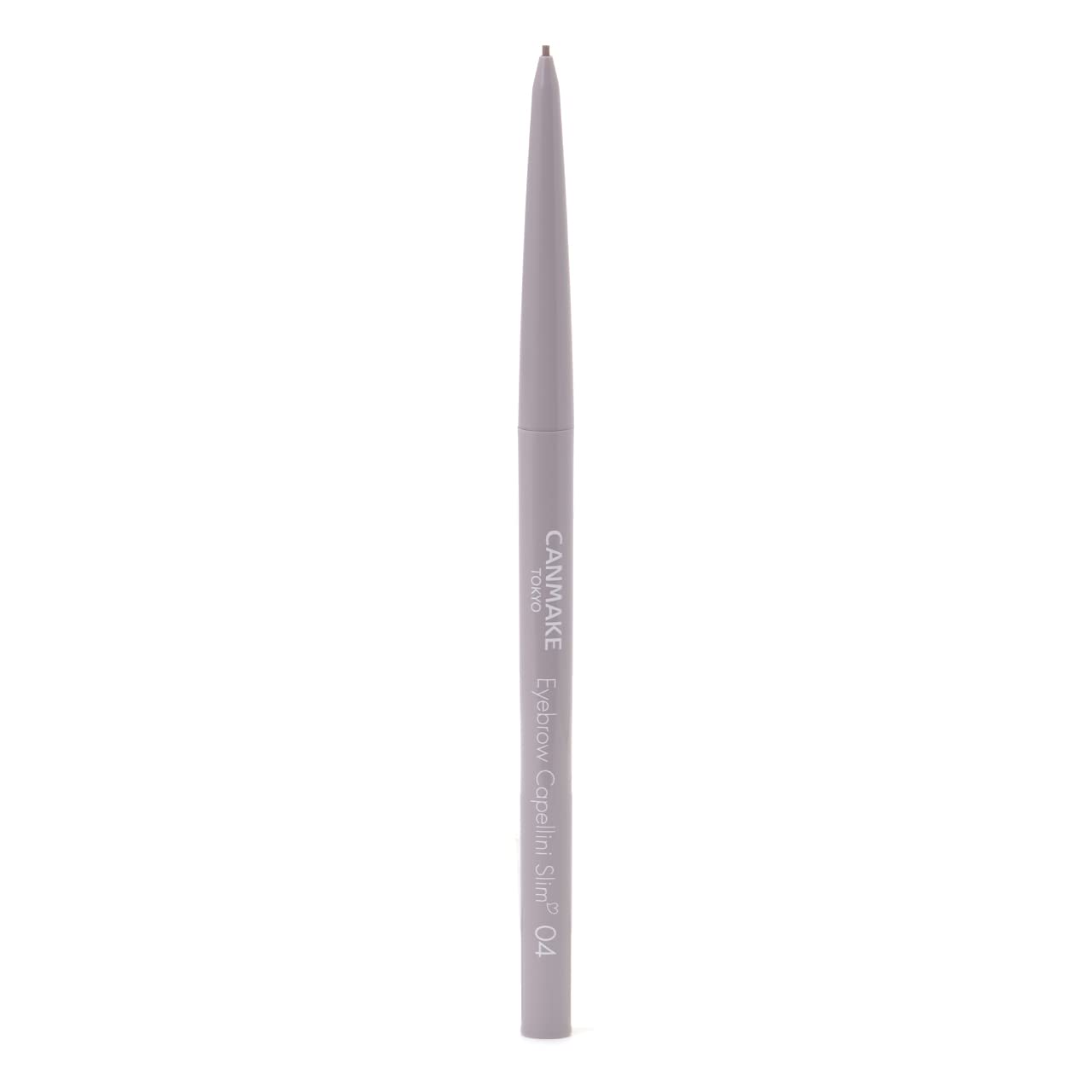 

Canmake Capellini Slim Eyebrow Sakura Выдвижной карандаш для бровей Тонкий наконечник Бритва, 04, Коричневый, 0.03г, Бритва, 0.97мм