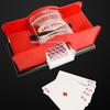 Manual Card Shuffler for Poker Game 2 Decks Playing Card Shuffler Home Portable Handheld Mixer for Board Game Casino Party