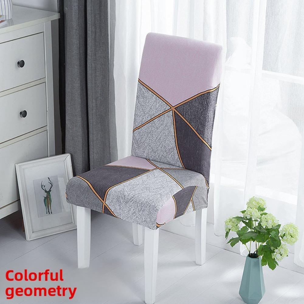 Stretch Stuhlhussen Elastische Esszimmerstuhl Überwürfe Komplettset für Hotel Restaurant Bankettstühle