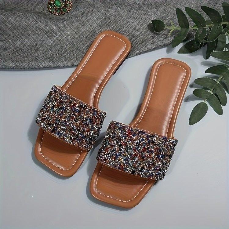 New Style Women's Shoes - Flat-bottom Casual Beach Slippers