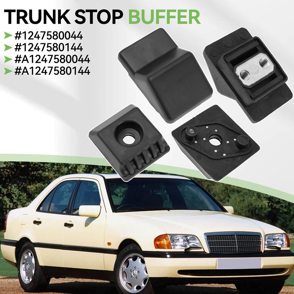 4 Stück Für Mercedes-Benz W124 A124 C124 Kofferraumdeckel Anschlagpuffer Stopper Kotflügel Hinten Anschlag 1247580044 1247580144