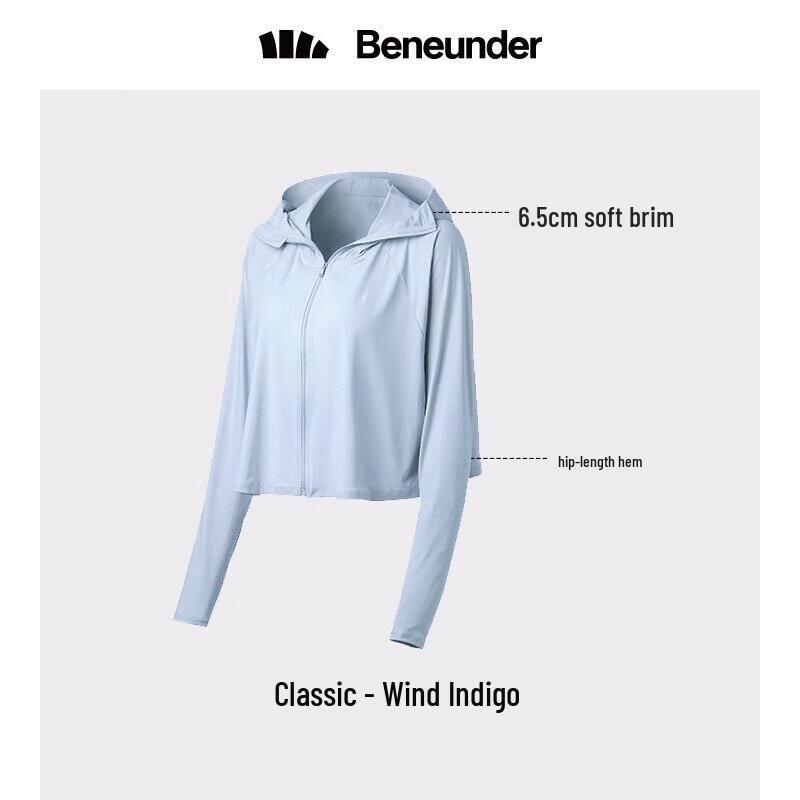 beneunder Женская ледяная тонкая куртка для защиты от солнца