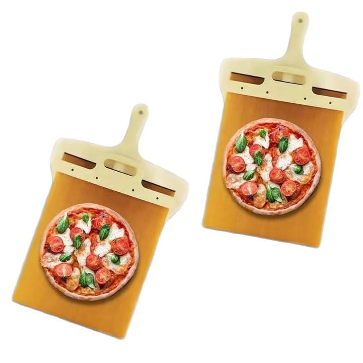Foldable Wooden Pizza Peel & Transfer Board for Baking