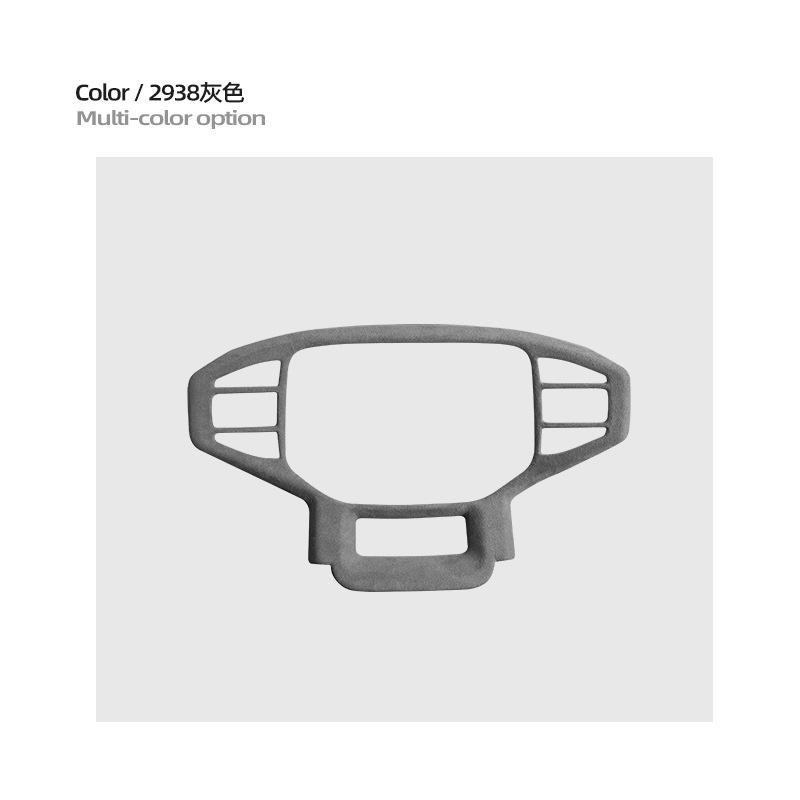 For Jetour Traveler T2 2023 2024 2025 Italian Suede Overlay On Steering Wheel Trim Panel Frame Interior Car Accessories